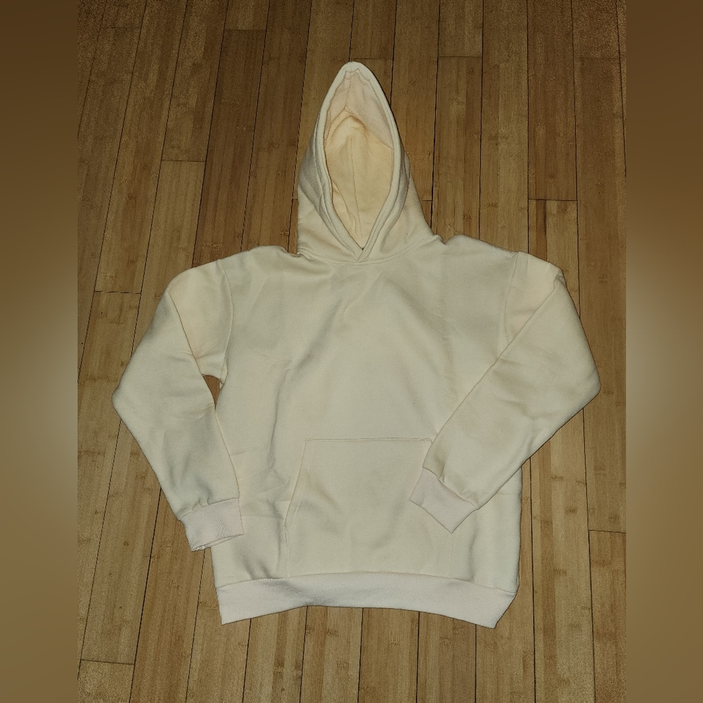 BLANK HOODIE FOR DESIGN CREAM XL UNISEX